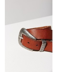 Ecote Metal Tipped Leather Belt
