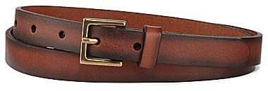 mixit leather skinny belt