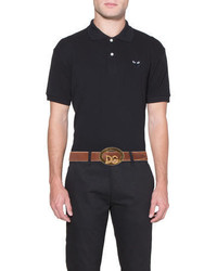 Dolce & Gabbana Monochrome Leather Belt