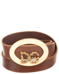 Dolce & Gabbana Monochrome Leather Belt