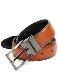Black Brown 1826 Reversible Faux Leather Belt