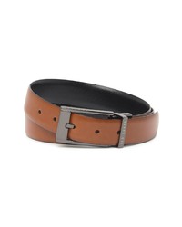 Ted Baker London Reversible Leather Belt In Tan At Nordstrom