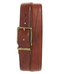 Bosca Reversible Washed Leather Belt