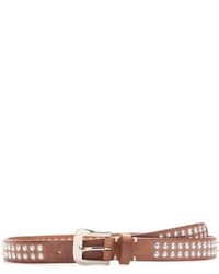 Fausto Colato Studded Leather Belt