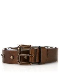 Tomas Maier Studded Leather Belt