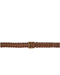 Polo Ralph Lauren Tan Braided Belt