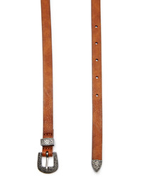 Forever 21 Western Faux Leather Skinny Belt