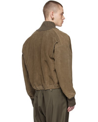 Magliano Brown Italo Leather Jacket
