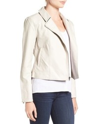 Cupcakes And Cashmere Joslyn Faux Leather Moto Jacket