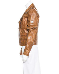 Belstaff Leather Biker Jacket