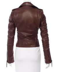 Balenciaga Leather Biker Jacket