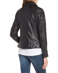 GUESS Leather Moto Jacket