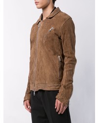Giorgio Brato Wrinkled Leather Jacket