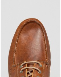 Dune Belize Leather Boat Shoes