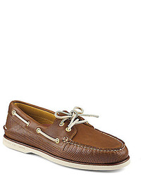 Sperry Gold Cup Authentic Original Perforated Boat Shoes