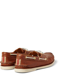 Sperry Top Sider Gold Cup Perforated Leather Boat Shoes