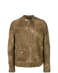 Mauro Grifoni Brushed Leather Jacket