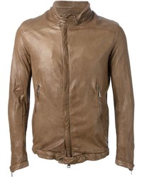 Giorgio Brato Distressed Leather Jacket