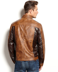 INC International Concepts Jones Faux Leather Jacket