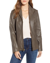 Cole Haan Lambskin Leather Jacket