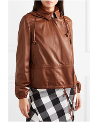 Altuzarra Livila Hooded Leather Jacket