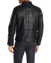 Andrew Marc Marc New York Lamar 26 Leather Moto Jacket