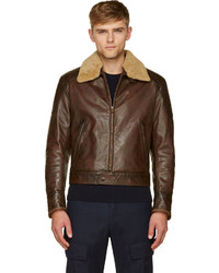 Matchless Brown Leather Marlon Brando Special Edition Bomber, $2,250 ...