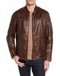 Missani Le Collezioni Vintage Leather Jacket