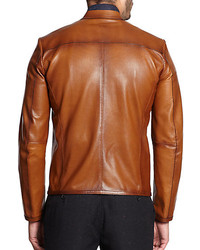 Fendi Perforated Leather Jacket