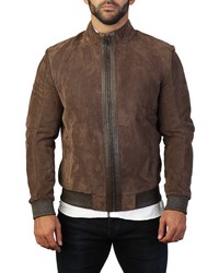 Maceoo Perforated Leather Jacket
