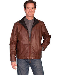 Scully Premium Lambskin Jacket W Contrast 705