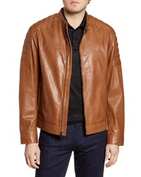 Cole Haan Racer Leather Jacket
