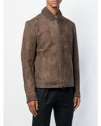 Salvatore Santoro Slim Fit Leather Jacket
