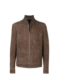 Salvatore Santoro Slim Fit Leather Jacket