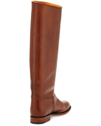 Frye Abigail Riding Leather Boot Whiskey