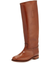Frye Abigail Riding Leather Boot Whiskey
