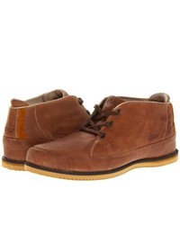 Ahnu Harris Lace Up Boots Golden Brown