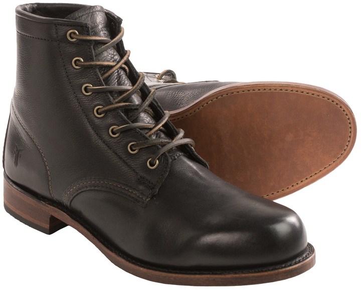 Frye arkansas 2025 mid leather