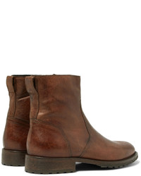 Belstaff Attwell Leather Boots