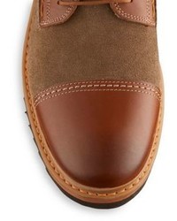 Robert Graham Bedford Cap Toe Leather Boots