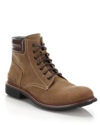Cole Haan Bryce Leather Lace Up Boots