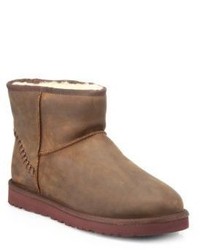 UGG Classic Mini Shearling Lined Leather Boots