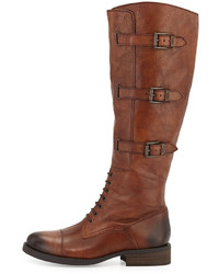 VC Signature Fenton Bucked Leather Boots Russet