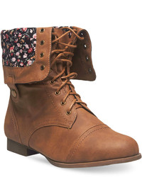 Fold over combat sales boots