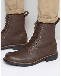 G Star G Star Labor Lace Up Leather Boots