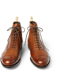Foot the Coacher Grenson Balmoral Leather Oxford Brogue Boots