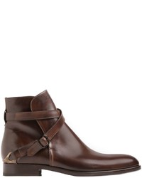 Fratelli Rossetti Hand Painted Leather Ankle Boots