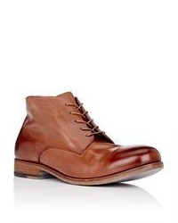 Pantanetti Lace Up Ankle Boots Brown