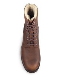 UGG Larus Shearling Lined Leather Boots