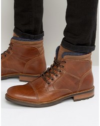 Aldo Onerillan Leather Shearling Boots